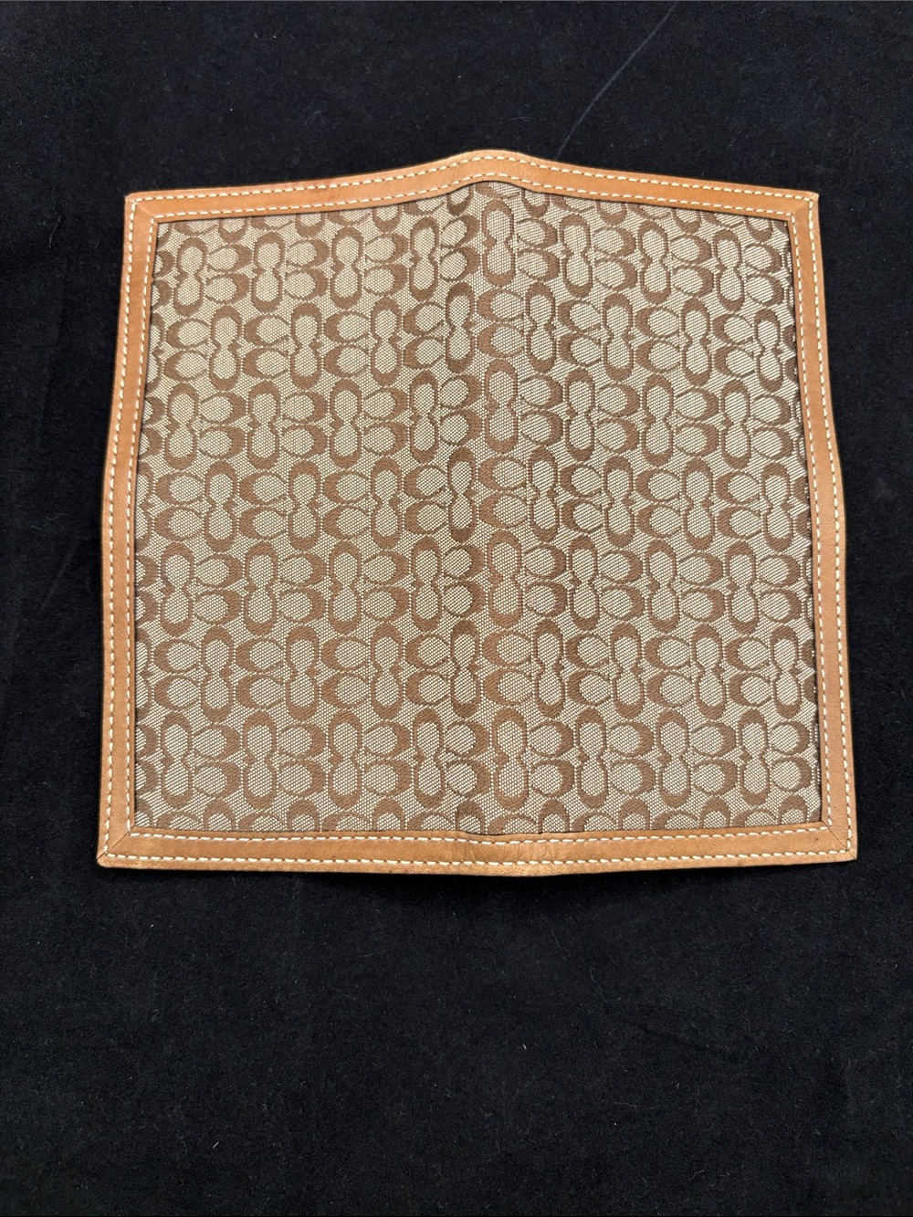 Y2K Coach Soho Signature Jacquard Canvas Buckle Wallet and Checkbook insert VGUC - Picture 16 of 17